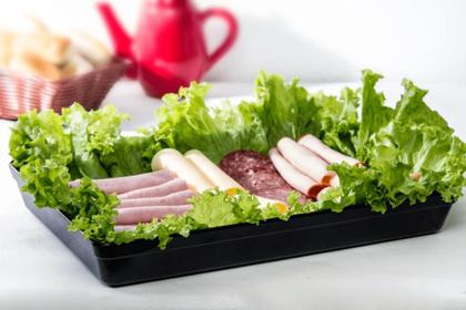 Imagem de Travessa Stillo Rasa Retangular 4,5L Amarela em Polipropileno Linha Tropical VEM Cozinha Servir