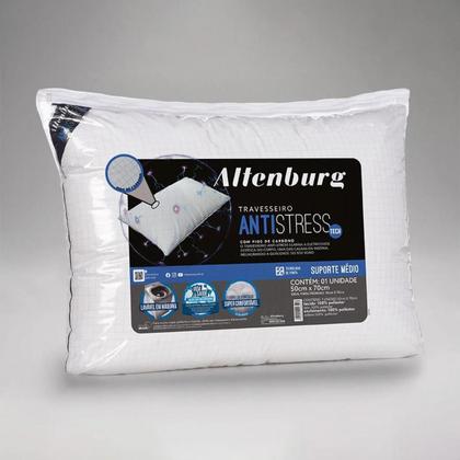 Imagem de Travesseiro Altenburg Antistress Suporte Médio Tech 50x70 Cor:Branco