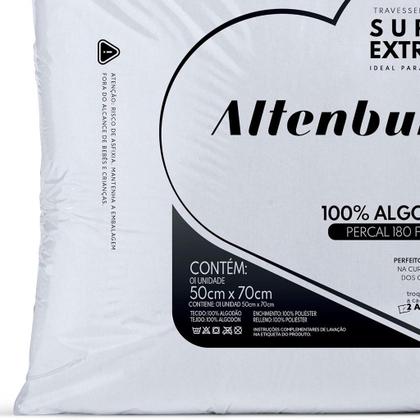 Imagem de Travesseiro Altenburg Percal 180 Fios Suporte Extra Firme 50x70cm