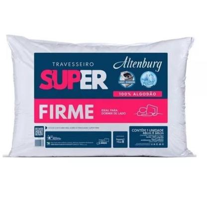 Imagem de Travesseiro Altenburg Suporte Super Firme Lavável 100 Algodão 48cm x 68cm