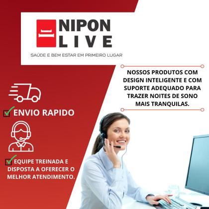 Imagem de Travesseiro anti ronco macio conforto com pastilha magnética