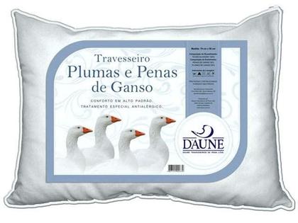 Imagem de Travesseiro Antialérgico - 50% Penas E 50% Plumas