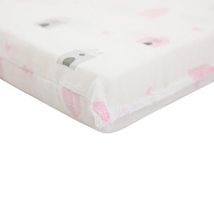 Imagem de Travesseiro Antissufocante Bebê Composê Estampado 100% Algodão - Papi