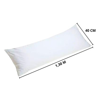 Imagem de Travesseiro Body Pillow Macio e Confortável 40 CM x 130 CM