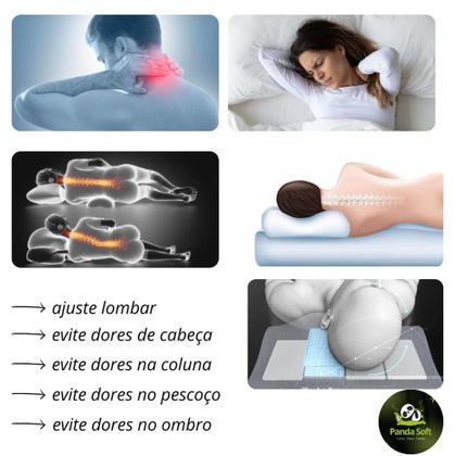 Imagem de Travesseiro Branco Fibra de Bambu Alto Firme Premium Anti Alergico AntiMofo