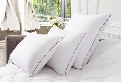 Imagem de Travesseiro Branco Fibra de Bambu Alto Firme Premium Anti Alergico AntiMofo