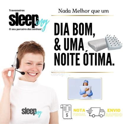 Imagem de Travesseiro Cervical Pillow Magnetico Ortopedico Anti Ronco