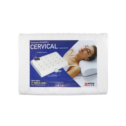 Imagem de Travesseiro Cervical Pillow Magnetico Terapeutico Top