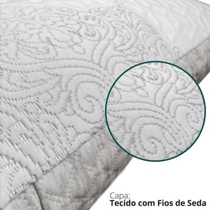 Imagem de Travesseiro Com Abertura Para Dormir De Lado- Viscoelástico