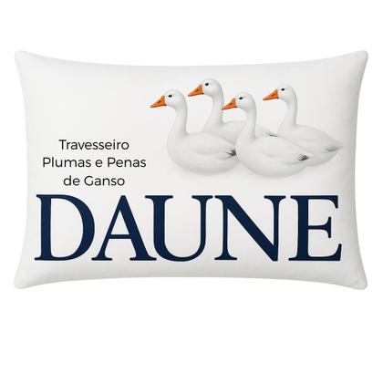 Imagem de Travesseiro Daune 95% Penas 5% Plumas De Ganso 200 Fios 50x70cm Branco
