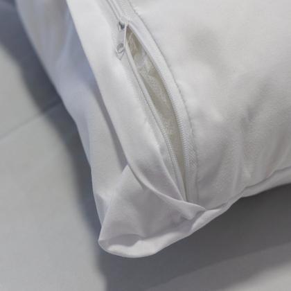 Imagem de Travesseiro de corpo xuxão body pillow com fronha de zíper - cor branco