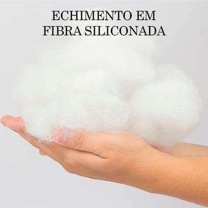 Imagem de Travesseiro de Corpo Xuxão Gigante 1,90m C/ Capa Fronha Algodão Branco