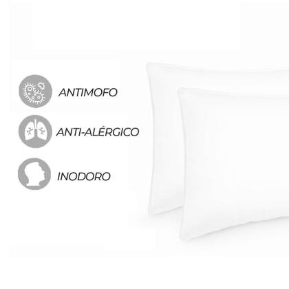 Imagem de Travesseiro de Corpo Xuxão Gigante 1,90m C/ Capa Fronha Algodão Branco