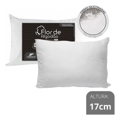 Imagem de Travesseiro De Flor De Algodão - Conforto 50x70 Fibrasca