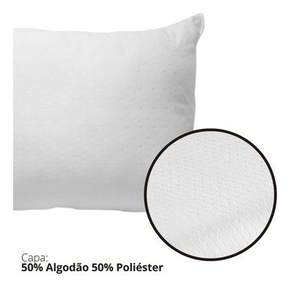 Imagem de Travesseiro De Flor De Algodão - Conforto 50x70 Fibrasca