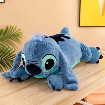 Imagem de Travesseiro de Pelúcia MINISO Puppy Stitch Azul - Brinquedo Infantil para Presente de Aniversário