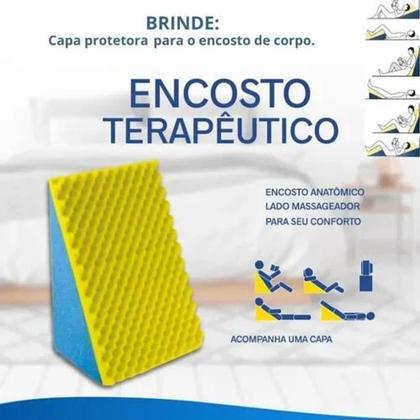 Imagem de Travesseiro Encosto Confort Triangular Anatômico (45X65X30) - Luckspuma