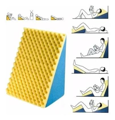 Imagem de Travesseiro Encosto Confort Triangular Anatômico (45X65X30) - Luckspuma