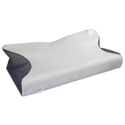 Imagem de Travesseiro Ergonômico Vitasono Meu Sono Top Cervical Ortopédico Nasa Anatômico Alinhamento da Coluna