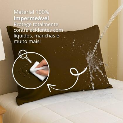 Imagem de Travesseiro Hospitalar: Capa Impermeável + Refil de Espuma - Coloridas