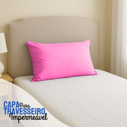 Imagem de Travesseiro Hospitalar: Capa Impermeável + Refil de Espuma - Coloridas