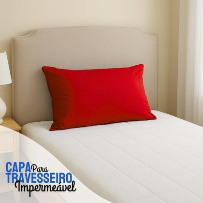 Imagem de Travesseiro Hospitalar: Capa Impermeável + Refil de Espuma - Coloridas