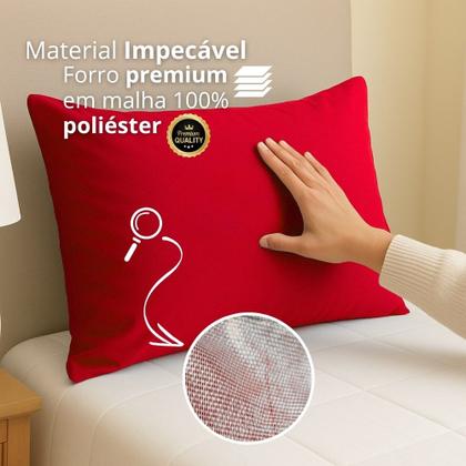 Imagem de Travesseiro Hospitalar: Capa Impermeável + Refil de Espuma - Coloridas