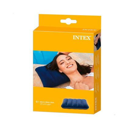 Imagem de Travesseiro Inflável Intex Camping Viagem Cama Colchão Praia