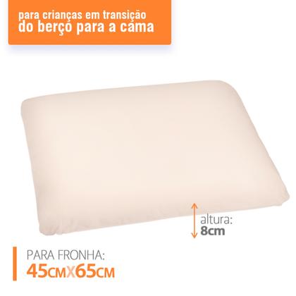 Imagem de Travesseiro Kids Nasa Duoflex - Se Molda Aos Contornos Do Corpo - (BRANCO)