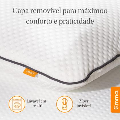 Imagem de Travesseiro Memory Visco Emma Basics - Tecnologia NASA desenvolvida na Alemanha