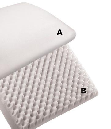 Imagem de Travesseiro Nasa Alto Up4 14cm Altura - Fibrasca- Kit c/2