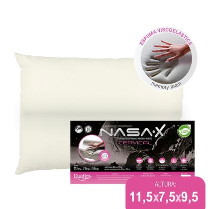 Imagem de Travesseiro NASA Cervical X  Viscoelástico com Espuma de Memória e Suporte Ortopédico