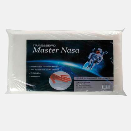 Imagem de Travesseiro Nasa Master Antialérgico Anatomico e Não Aquece Com Calor Corporal