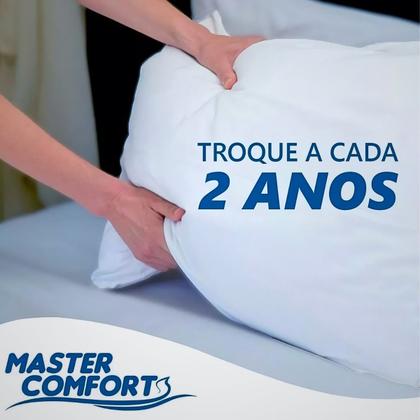 Imagem de Travesseiro Nasa Master Antialérgico Anatomico e Não Aquece Com Calor Corporal