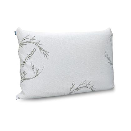 Imagem de Travesseiro Natural Látex Alto Duoflex com Capa Bamboo - 48x68cm