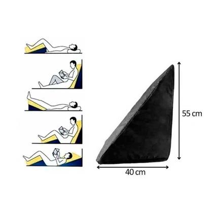 Imagem de Travesseiro Suavencosto Triangular Sleep Anatômico Kit c/ 4 Un (55x40x40) - Ortobom