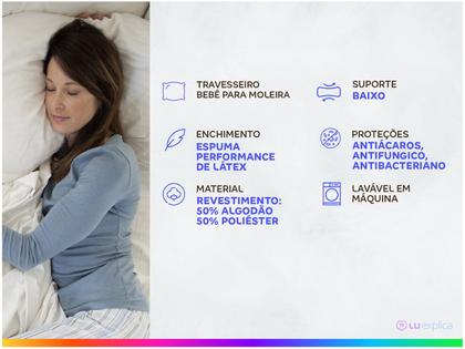 Imagem de Travesseiro Suporte Dona Moleirinha + Seu Passeio para Bebe
