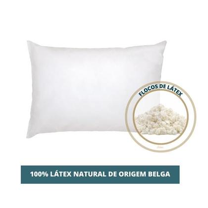 Imagem de Travesseiro Theva Diamond Látex 50x70 - Flocos de Látex - Qualidade Excelente - Alinha Perfeitamente a coluna e Pescoço