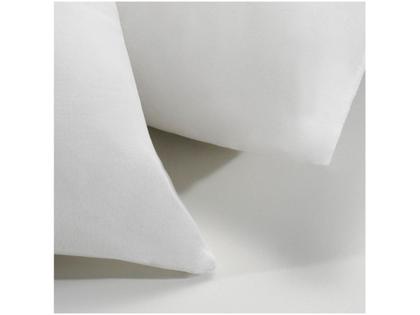 Imagem de Travesseiro Toque Aveludado Suporte Médio 48x68cm Altenburg Branco
