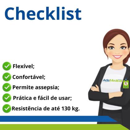 Imagem de Travesseiro Triangular Encosto Pós-Cirúrgico Antirrefluxo com Capa Impermeável Bioflorence