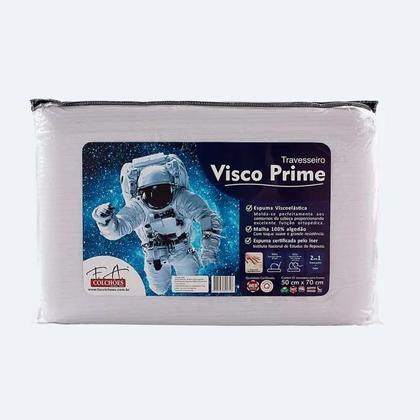 Imagem de Travesseiro Visco Prime de espuma Viscoelástica antialérgico 50x70cm F.A. Colchões