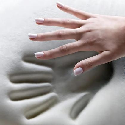 Imagem de Travesseiro Viscoelástico Basic Sky Antiácaro, Hipoalergênico e Termossensível Alívio Cervical e Sono Perfeito Entrega Rápida