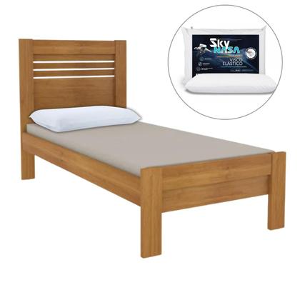 Imagem de Travesseiro Viscoelástico Basic Sky Antiácaro, Hipoalergênico e Termossensível Alívio Cervical e Sono Perfeito Entrega Rápida