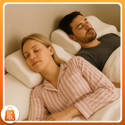 Imagem de Travesseiro Viscoelástico Cervical Espuma D40 Antiácaro Capa Lavável 48x68cm