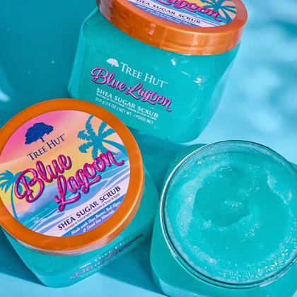 Imagem de Tree Hut Blue Lagoon Shea Sugar Scrub - Esfoliante Corporal 510g
