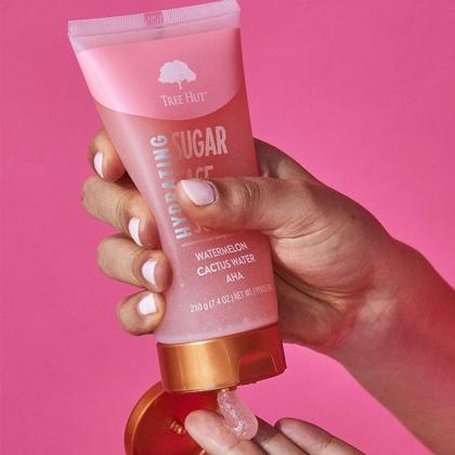 Imagem de Tree Hut Hydrating Watermelon & Cactus Water Sugar Face Scrub - Esfoliante Facial