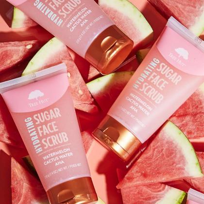 Imagem de Tree Hut Hydrating Watermelon & Cactus Water Sugar Face Scrub - Esfoliante Facial