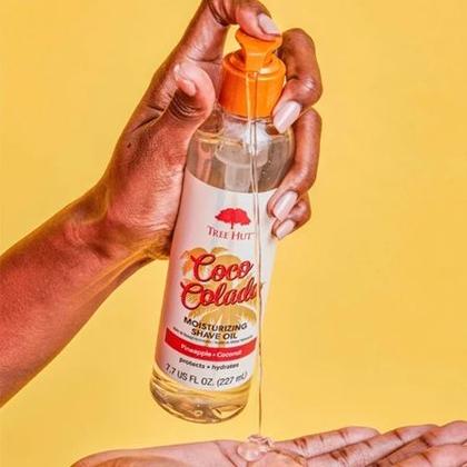 Imagem de Tree hut moisturizing shave oil coco colada óleo para depilação 227 ml