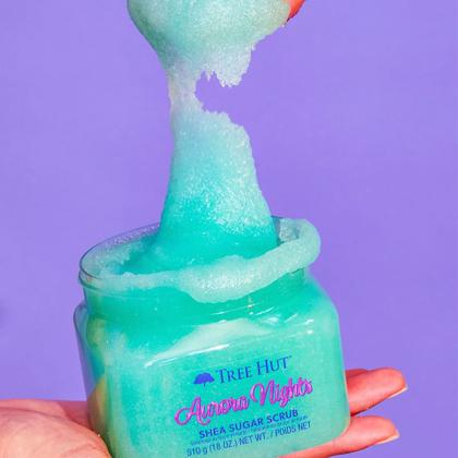 Imagem de Tree Hut Shea Sugar Scrub Aurora Nights - Esfoliante Corporal
