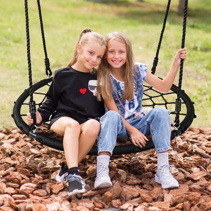 Imagem de Tree Swing SUPER DEAL Spider Web 40" Round Net Swing